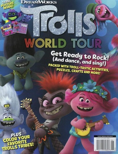 Dream works trolls world - works,