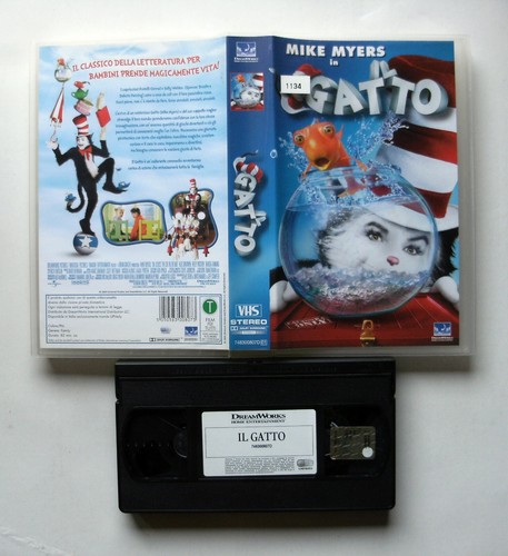 Vhs gatto mike myers - vhs,
