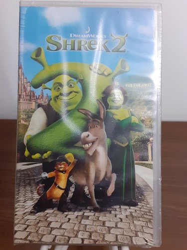 Shrek vhs dream works 2004 - shrek,