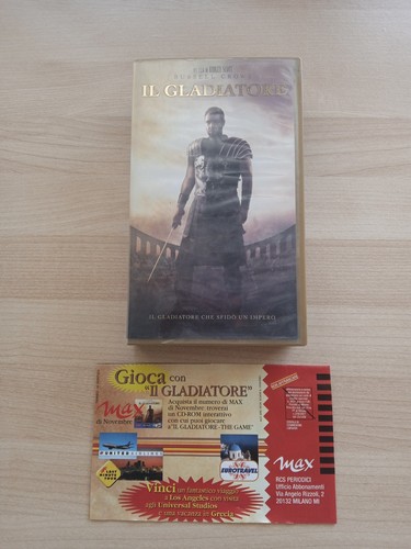 Vhs gladiatore universal - vhs, il