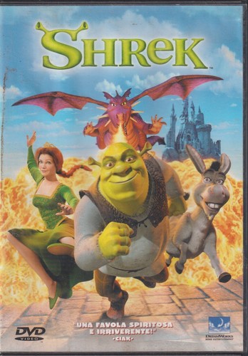 Dvd shrek dream works 2001 - works,