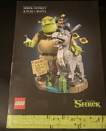 Lego 72423 shrek asino gatto - lego,
