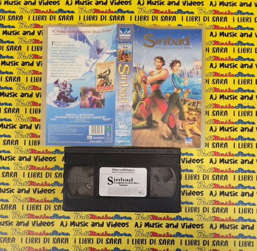 Vhs film sinbad leggenda - vhs*film, la